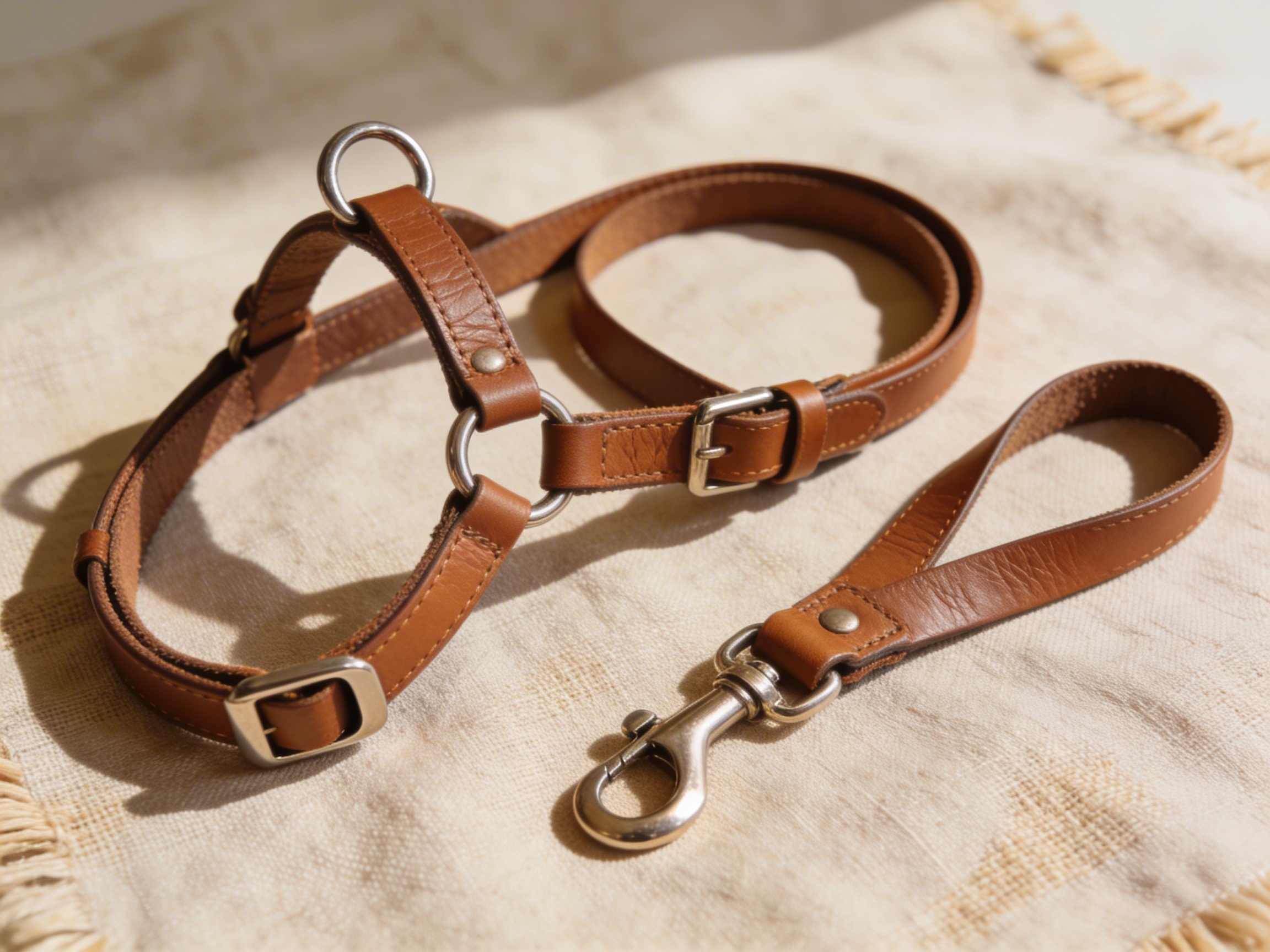 Leinen, Halsbänder & Geschirre